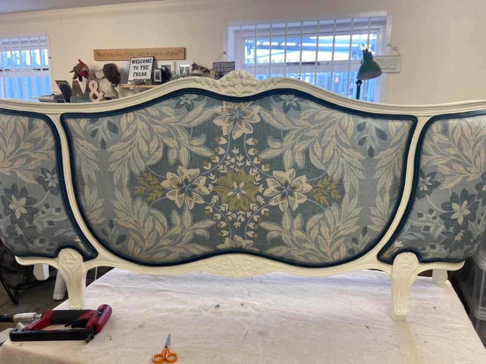 french classic upholstered headboard