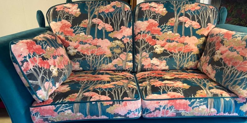 chinese fabric sofa design